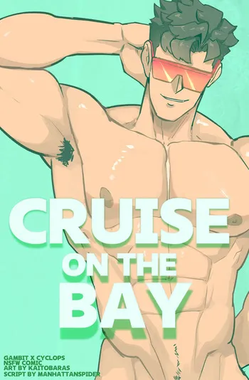 [Kaito Draws] Cruise on the Bay | Gambit X Cyclops (X-men) manga cover