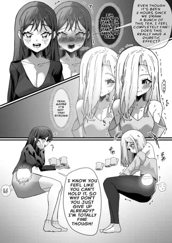 Pee Holding Contest manga cover