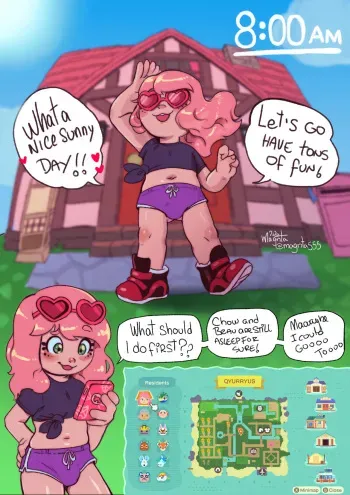 [Magnta] Animal Crossing - Busy Day manga cover