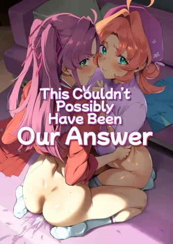 Watashi-tachi no Answer nante Nakatta ー This Couldn’t Possibly Have Been Our Answer manga cover
