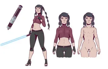 [Dave Cheung] Tanna Ran - Human Jedi Knight (Star Wars) manga cover