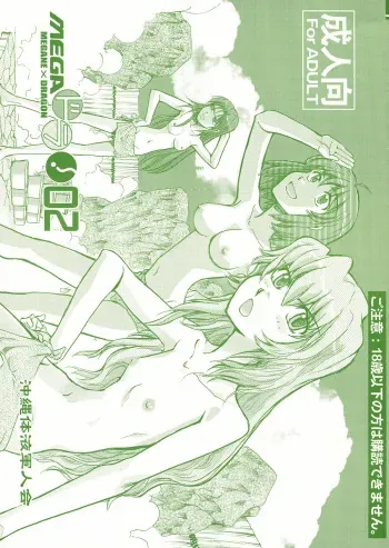 (C77) [Okinawa Taieki Gunjinkai (Yasunaga Kouichirou)] Mega × Dora! 02 (Toradora!) manga cover
