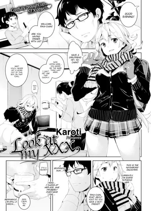 Look at My XXX manga cover