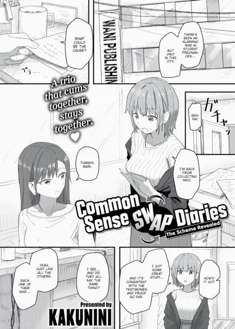 Common Sense Swap Diaries - The Scheme Revealed manga cover