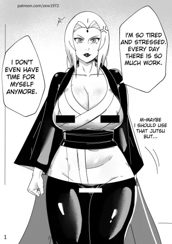Tsunade - Forbidden Jutsu - Naruto manga cover