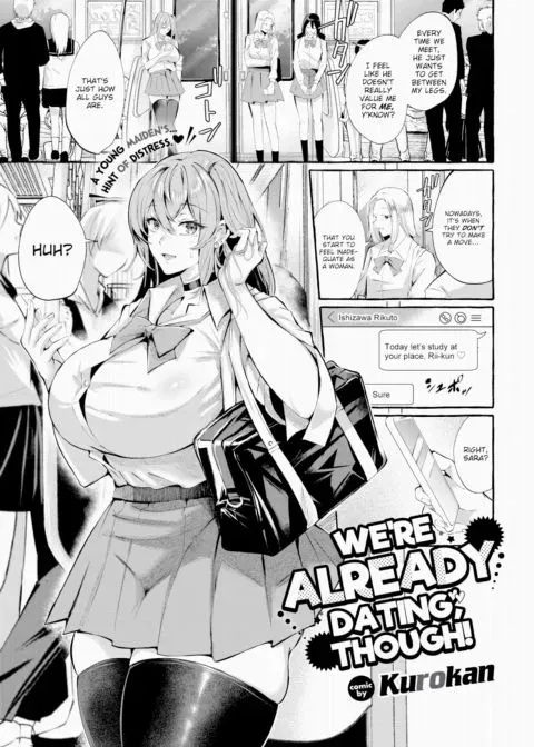 We're Already Dating, Though! manga cover