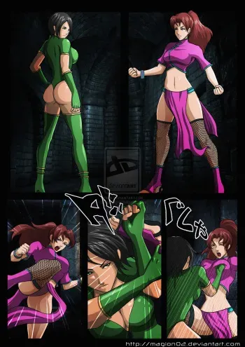 [Magion02] Orchid X Kim Wu (Killer Instinct) manga cover