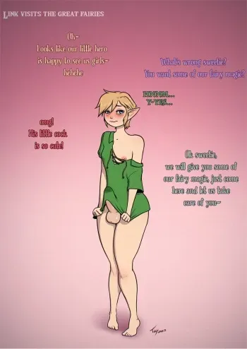 Toby Art - Link Visits the Great Fairies manga cover