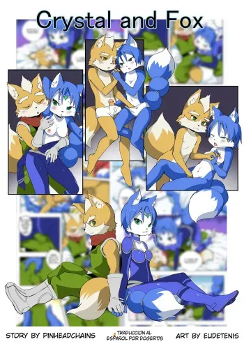 [Eudetenis] Krystal and Fox (Star Fox) [Spanish] manga cover