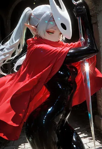 FRIEREN HORNET POV – LATEX BODYSUIT [AI Generated] manga cover