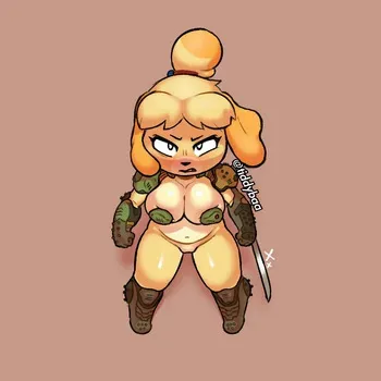 [Tiddybaa] Doombelle (Animal Crossing) manga cover
