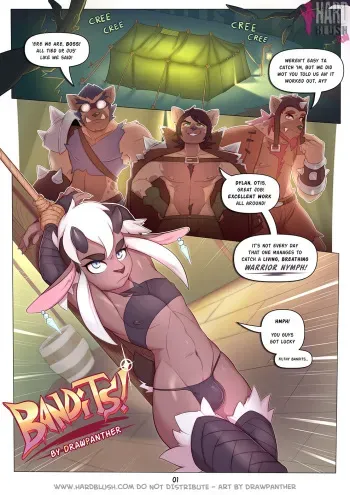 [DrawPanther] Bandits manga cover