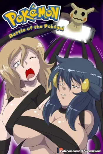 Battle of the Pokegals manga cover