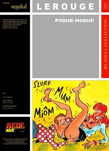 [Bédé Adult 313] Jacques Lerouge - Pique-Nique manga cover