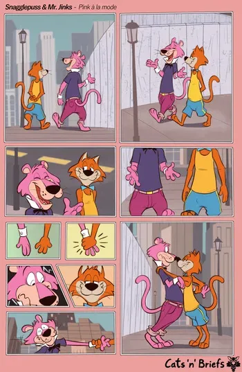 [CatsnBriefs] Snagglepuss And Mr. Jinks - Pink Á La Mode (Ongoing) manga cover