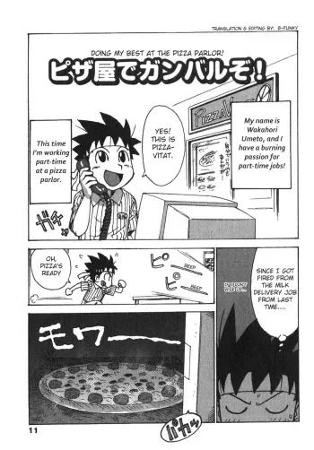 Doing My Best At The Pizza Parlor! manga cover