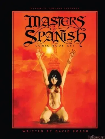 Masters Of Spanish Comic Book Art By David Roach (2017) manga cover