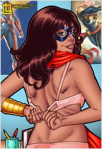 [Leandro Comics] Kamala Khan in some POV action! manga cover