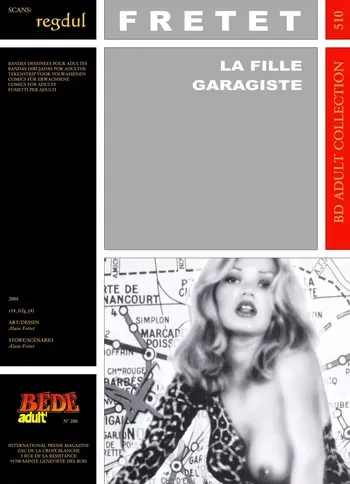 [Bédé Adult 510] Alain Frétet - La fille garagiste manga cover