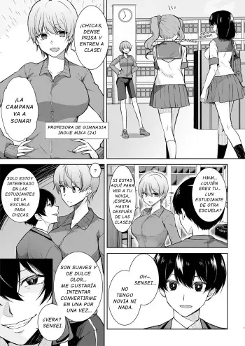 [Marialite (Touchuu Kasou)] Joshikousei Sennyuu Repo ~Hanzaisha ga Onnanoko ni Hyoui shite mita~ [Spanish] [Haise] manga cover