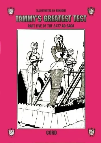 Art of Simon Benson - 2477AD Part 5 manga cover