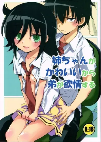 Nee-chan ga Kawaii kara Otouto ga Yokujo suru manga cover