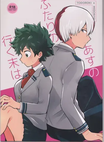 (Douyara Deban no Youda! 15) [8i8 (mmn)] Asu no Futari no Yukusue wa (Boku no Hero Academia) manga cover