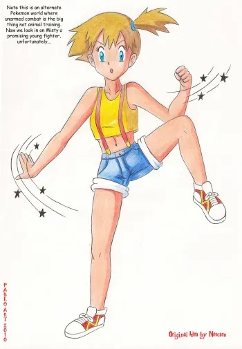 [Locofuria] Misty Muscle Growth (Pokemon) manga cover