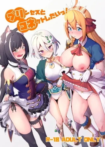 (C96) [Ikihaji Hummingbird (Amano Don)] Princess to Connect Shitai! (Princess Connect! Re:Dive) [Russian] [Фидерок] manga cover