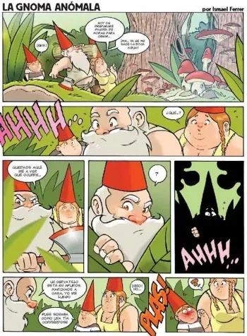 El Jueves - Pencomix - by Ismael Ferrer - La gnoma anómala - Spanish manga cover