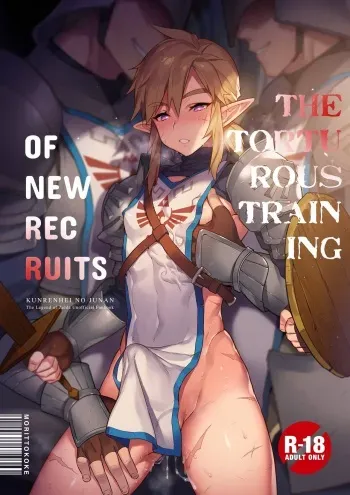 [Morittokoke (Morikoke)] Kunrenhei no Junan | The Torturous Training of New Recruits (The Legend of Zelda) [English] [Digital] manga cover