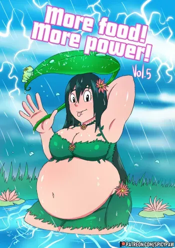 [SpicyPaw] More Food! More Power! Vol. 5 (Boku no Hero Academia) manga cover