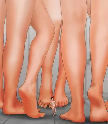 [Philia-DeviantArt] 여자애들에게 밟히는 만화 Stepped on by Girls [Korean] manga cover