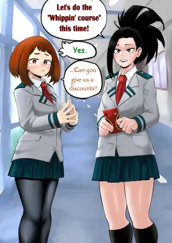 Ochako & Momo manga cover