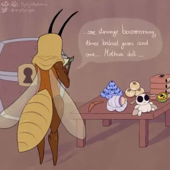 Bug Fables Plush encounter manga cover