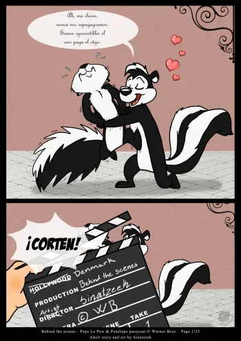 [Sinatzeek] Detrás de las escenas (Looney Tunes) [Spanish] {Gisicom Comics} manga cover