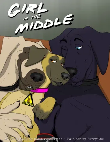 (DangerDoberman) Girl in the Middle manga cover