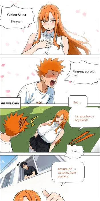 As long as your heart only belongs to him, it’s definitely pure love. manga cover