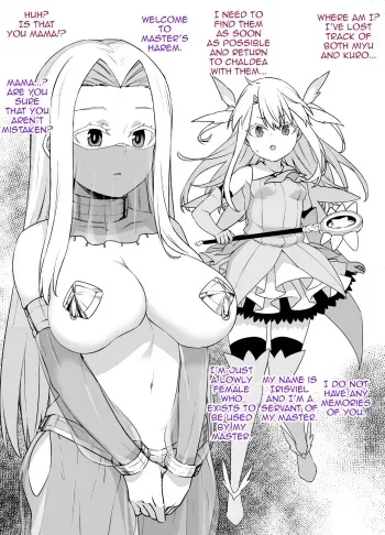 FGO Brainwashing Singularity - Illyasviel & Irisviel manga cover