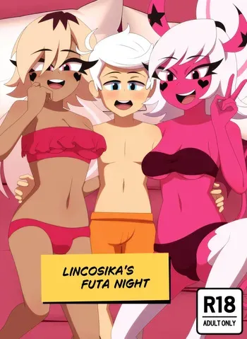 [Aleuz91] Lincosika's Futa Night (The Loud House // Helluva Boss) manga cover