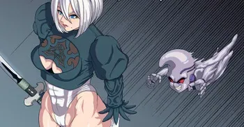 NieR Automata - Stray baby manga cover
