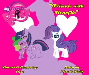 [Ness] Friends with Benefits (My Little Pony Friendship Is Magic) manga cover