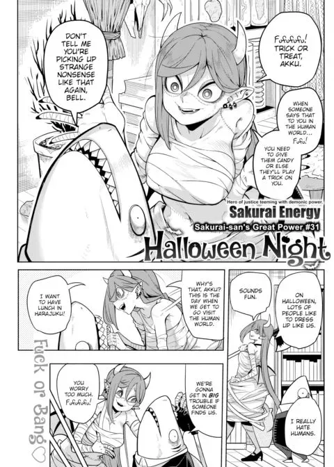 Halloween Night manga cover