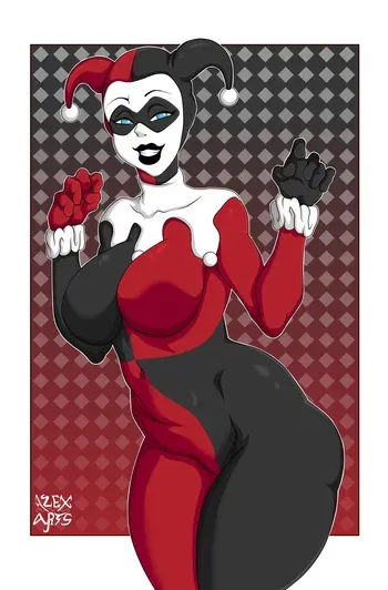 [Alexvarts] Harley (Batman) manga cover