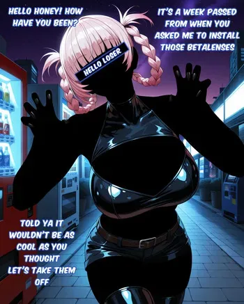 Nazuna helped with making you stay Censored forever! [AI generated] manga cover