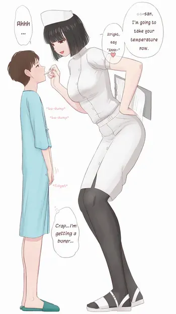 [Mizuno] Choushin Nurse-san Manga | Tall Nurse Manga [English] manga cover