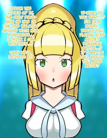 [Nu] Lillie hyottoko fera +a (lillie’s funnel mouth blowjob +a) [English] [Kuraudo] manga cover
