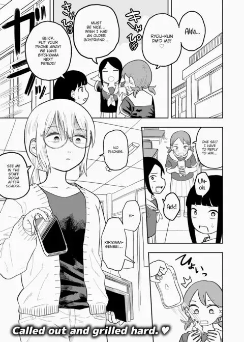 You're Mean, Kiriyama-sensei manga cover