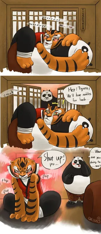 [Daimo] Kung Fu Panda manga cover