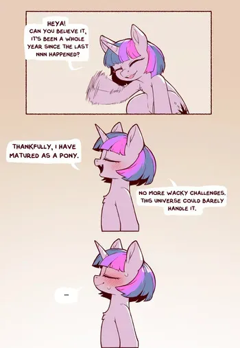 [Cold-Blooded-Twilight] NNN 2024 - OUTSIDE (My Little Pony - Friendship is Magic) Ongoing manga cover